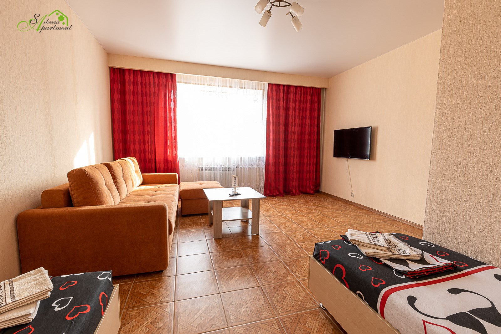 3 местные улучшенные апартаменты S21 в Siberia apartments