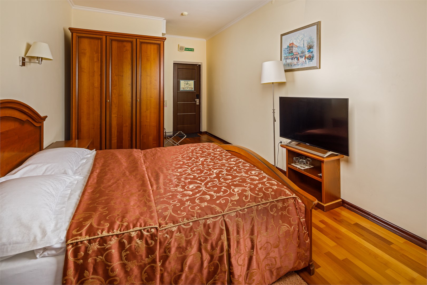 Делюкс двухместный (во двор) в Inostranez