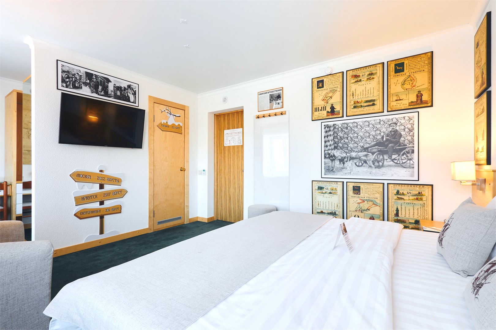 Номер "Комфорт" с двуспальной кроватью в Восток