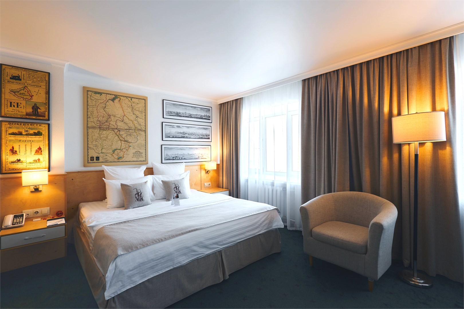 Номер "Комфорт" с двуспальной кроватью в Восток