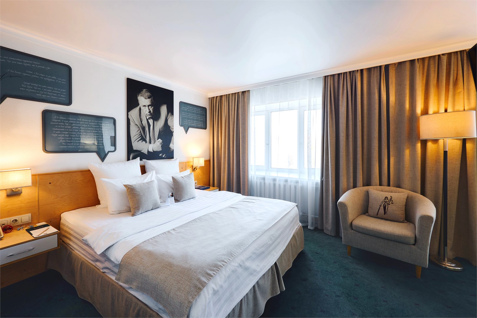 Номер "Комфорт" с двуспальной кроватью в Восток