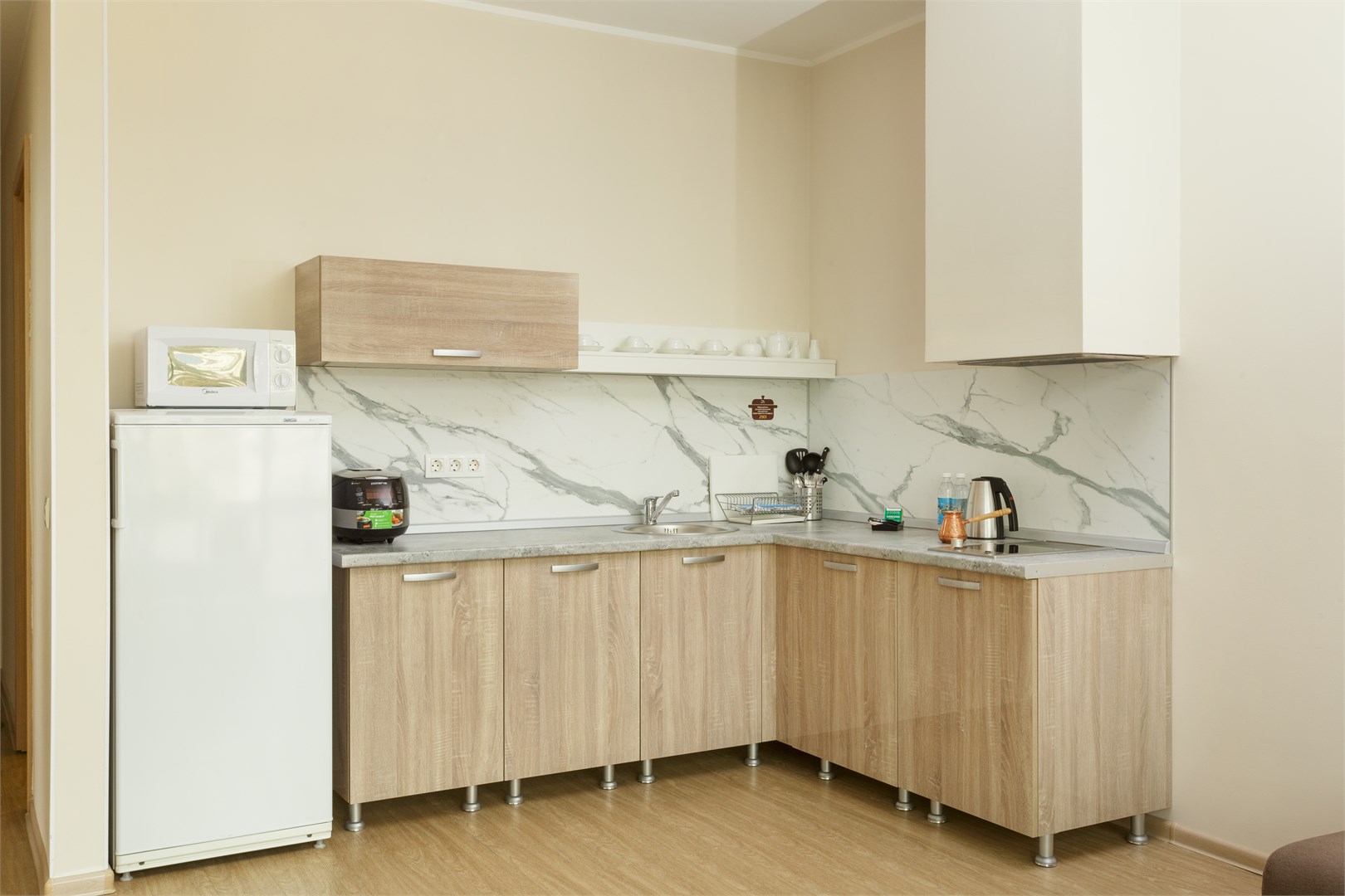 Семейные двухкомнатные апартаменты с одной спальней (8-10 этаж) в Uplaza