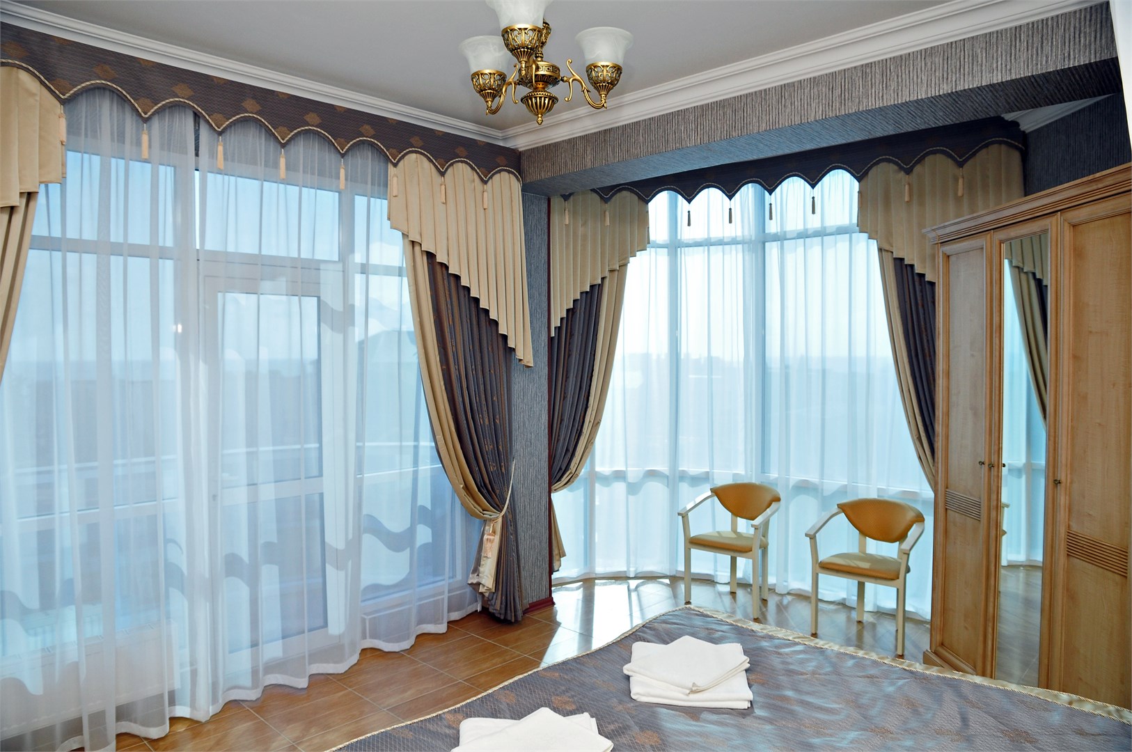 Делюкс 2-х местный с балконом в Атлант люкс