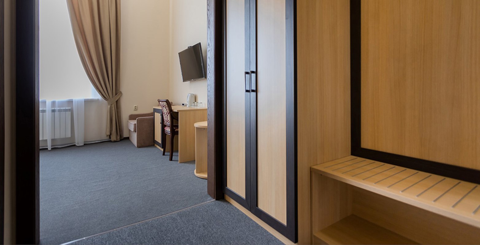 Двухместный номер с 2-х спальной кроватью (корпус 2) в Казаки