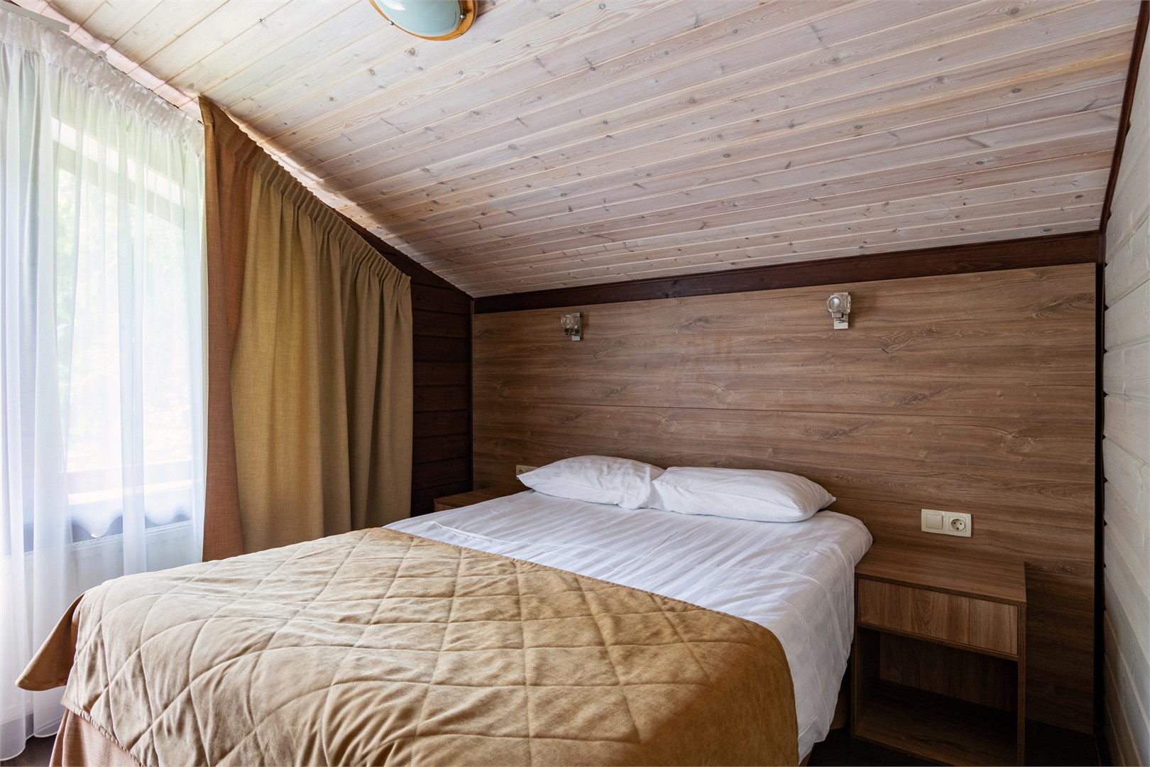 Апартаменты в коттеджах «Лесной» с сауной в Лесная рапсодия