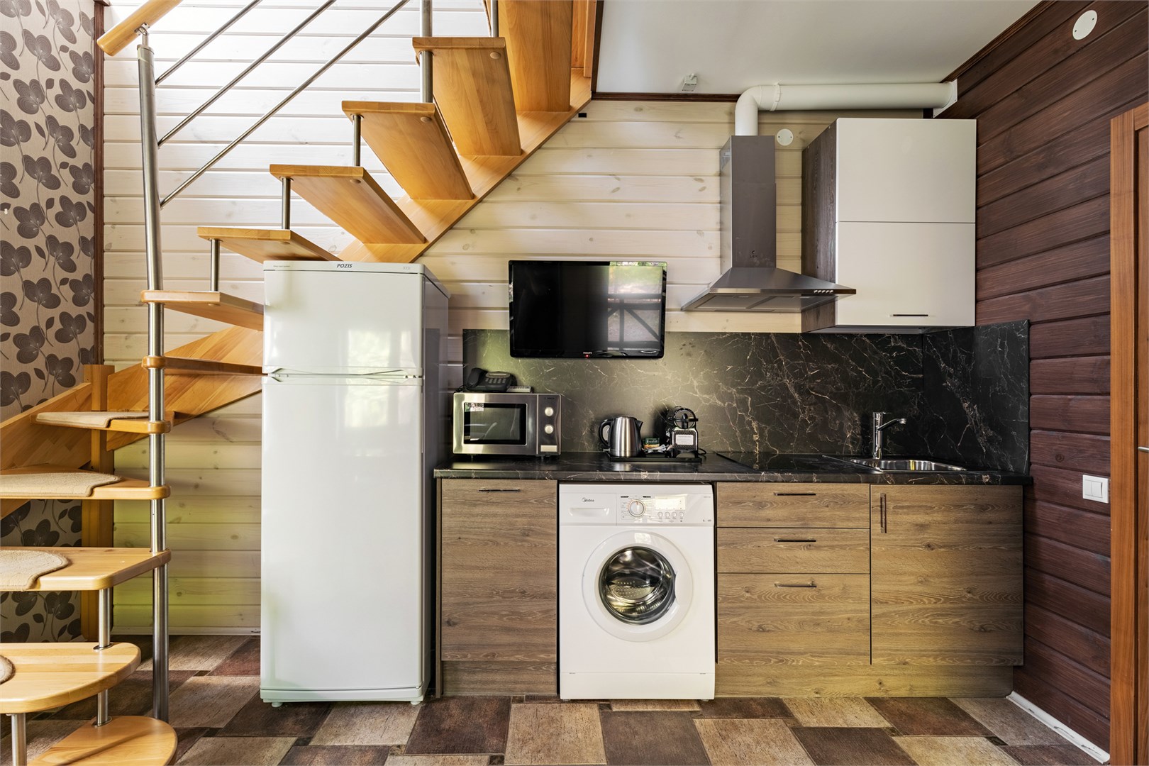 Апартаменты в коттедже «Озерный» с сауной в Лесная рапсодия