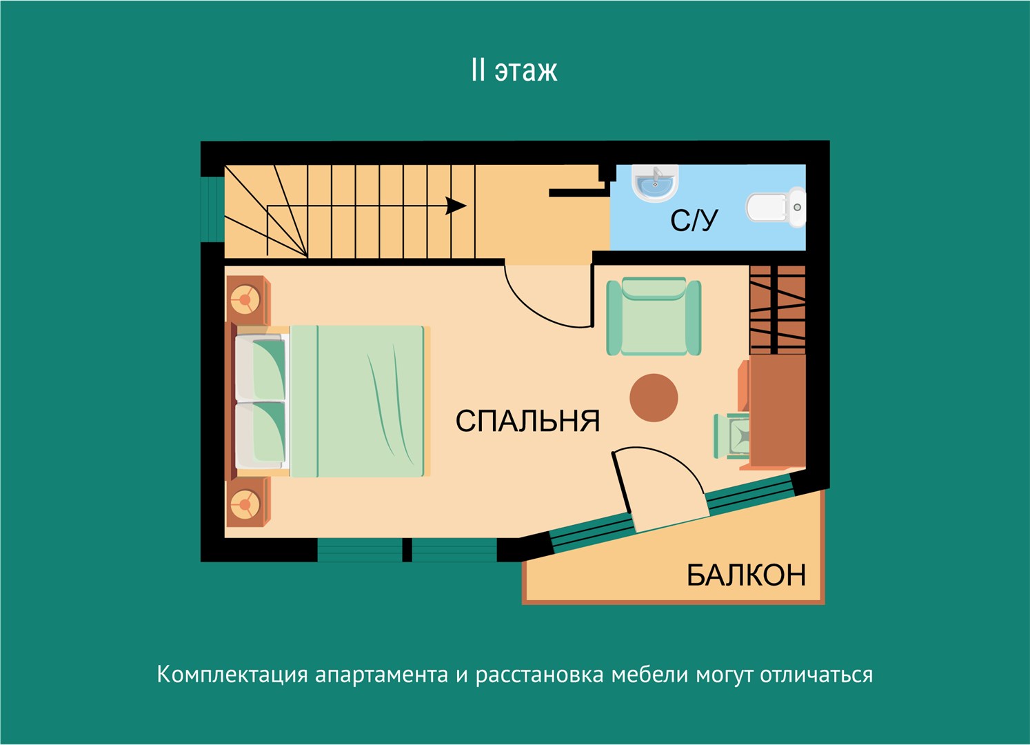 Апартаменты в коттедже «Озерный» с сауной в Лесная рапсодия