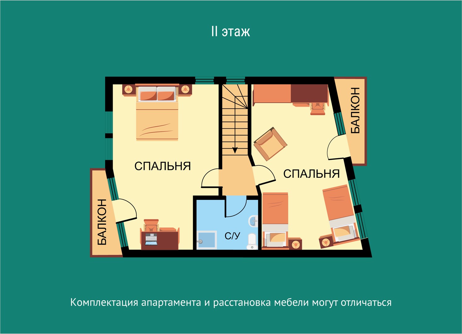 Апартаменты в коттеджах «Рапсодия» с сауной в Лесная рапсодия