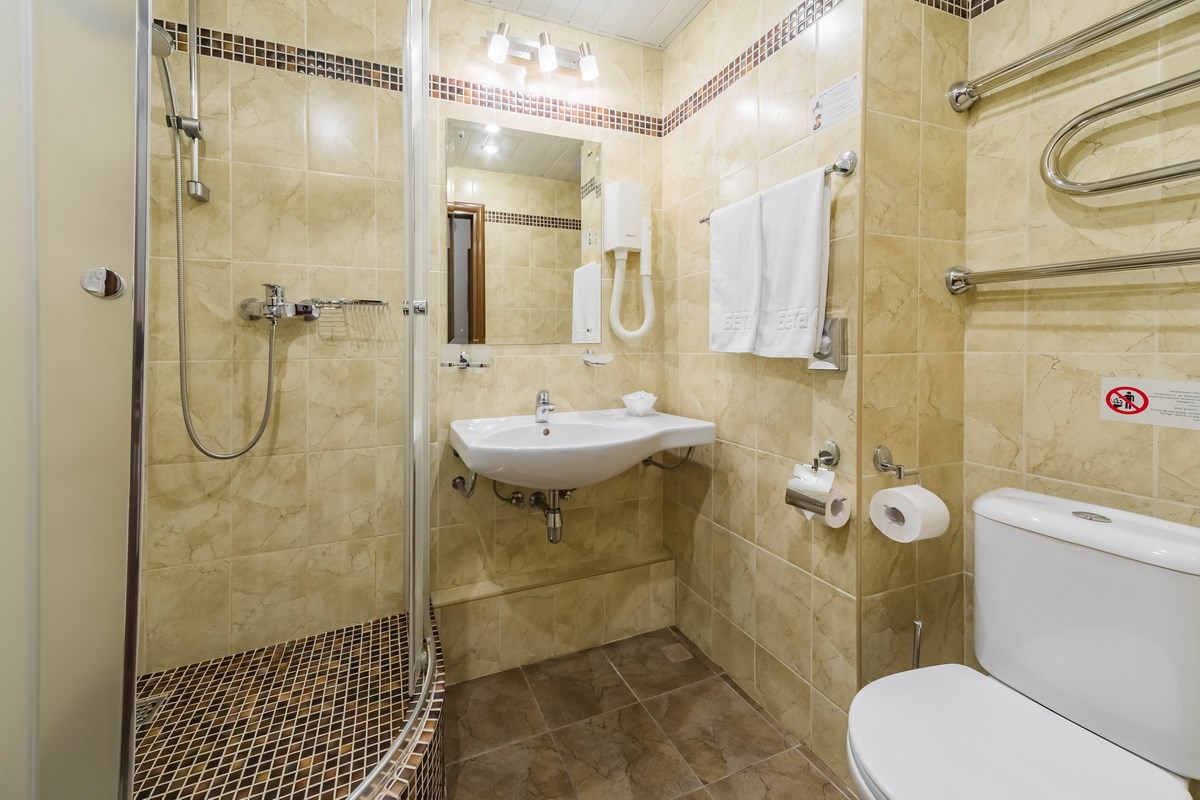 Стандарт двухместный с двумя раздельными кроватями плюс в Брентон Клуб Гостиница Измайлово корпус Бета