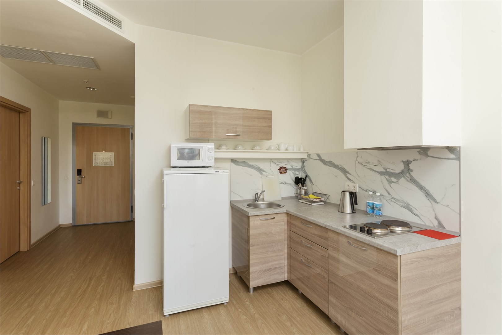 Двухкомнатный апартамент с одной спальней (2-4 этаж) в Uplaza