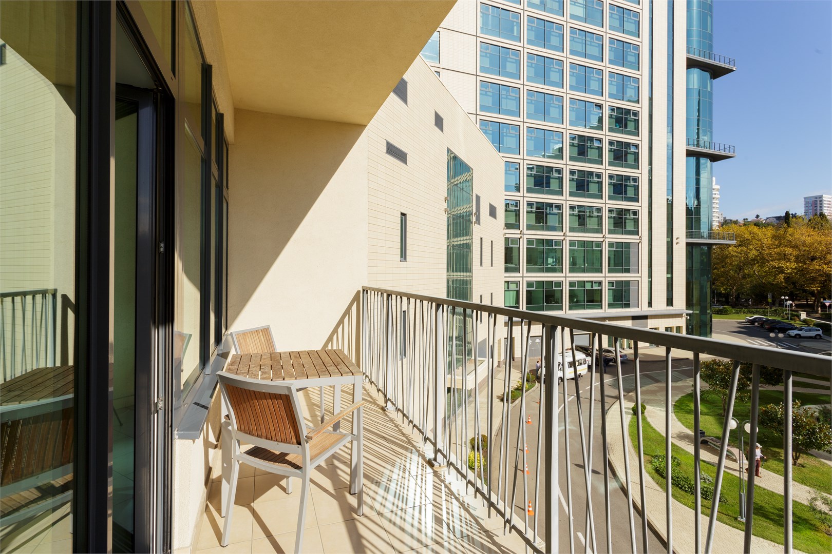 Двухкомнатный апартамент с одной спальней (2-4 этаж) в Uplaza