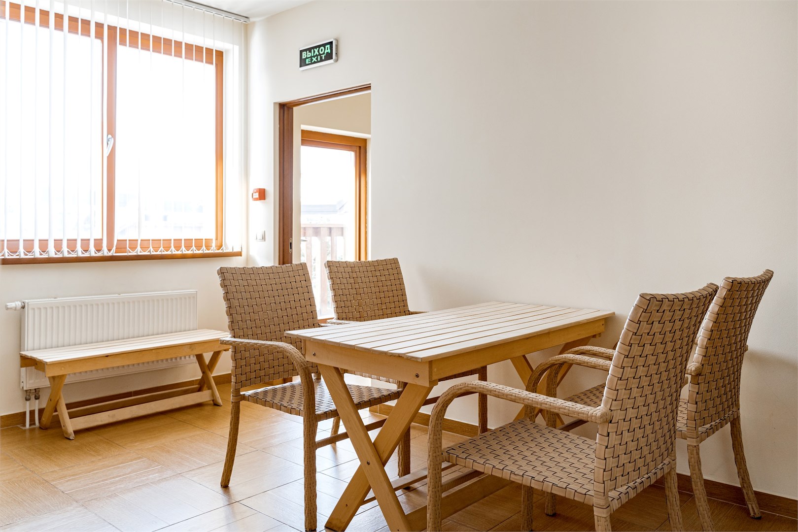 Шале № 8 с японской баней «Фурако» и финской сауной в Роза шале