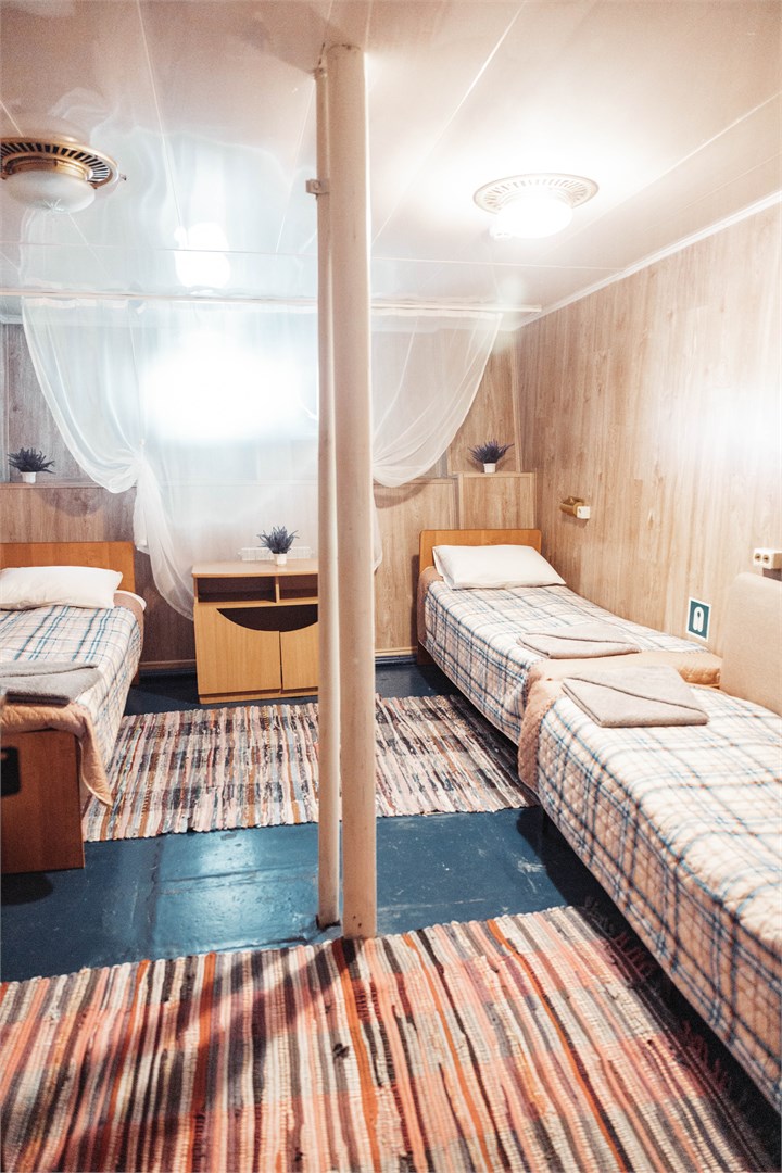 Эконом (Economy class room) / Трехместная каюта - нижняя палуба в Васильсурская слобода