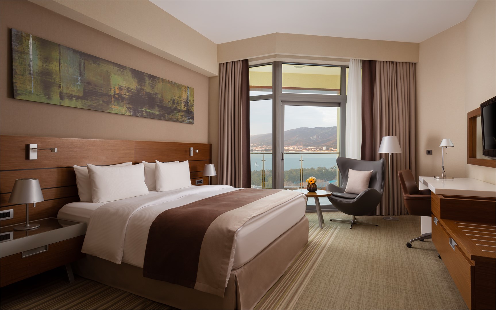 Делюкс с видом на море в Metropol Гранд Отель Геленджик