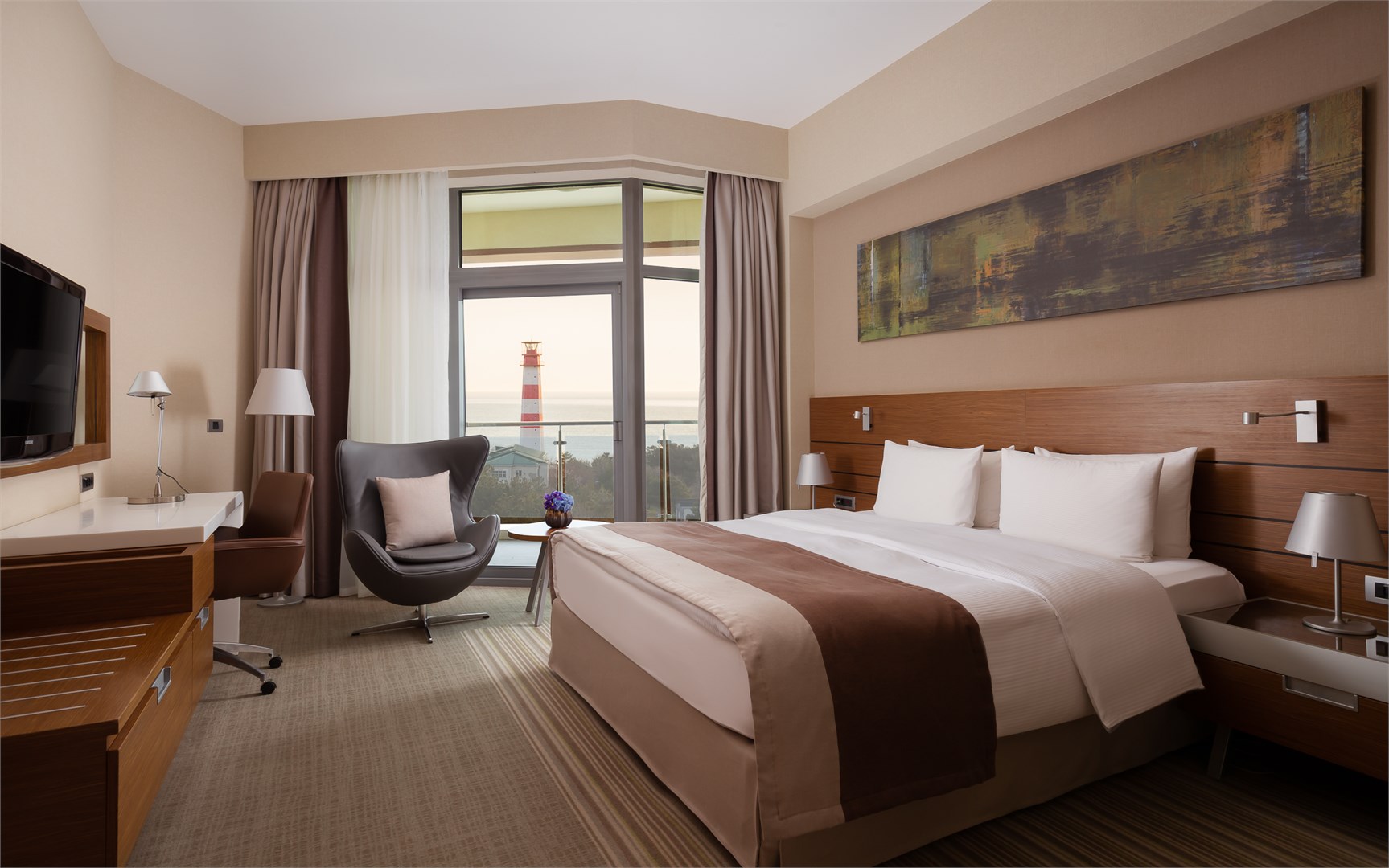 Делюкс с видом на море в Metropol Гранд Отель Геленджик