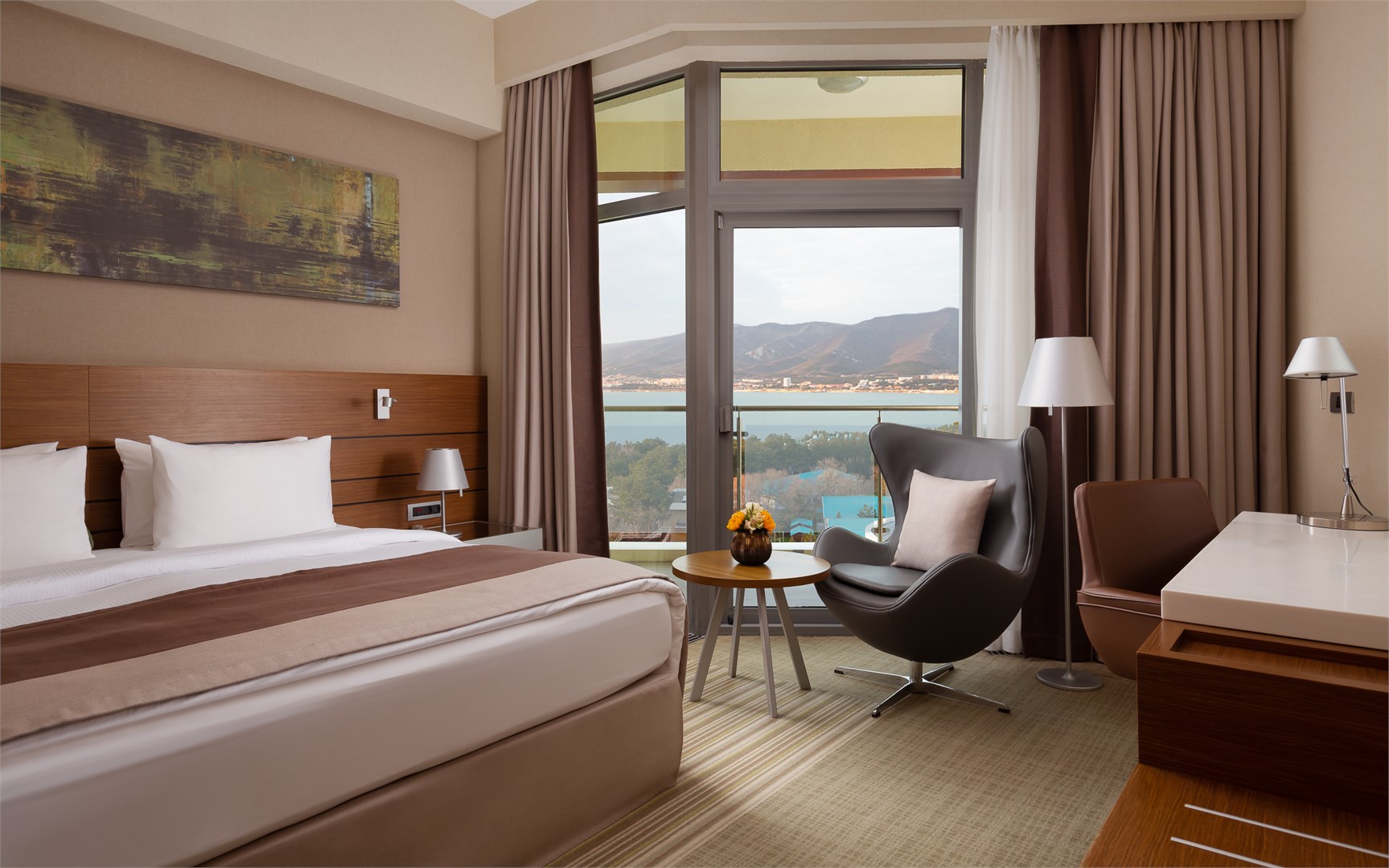 Делюкс с видом на море в Metropol Гранд Отель Геленджик