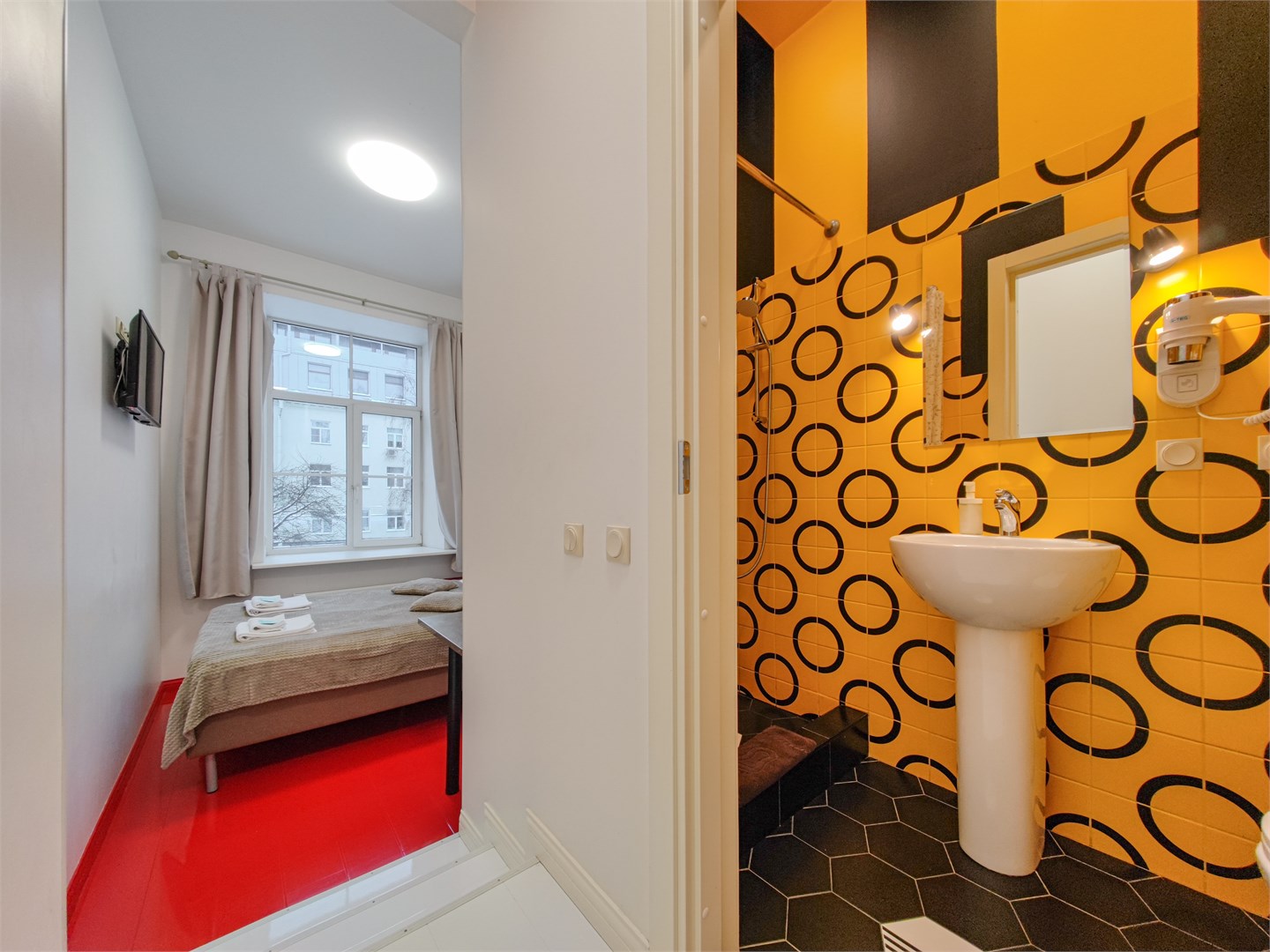 Инженерная -Двухместный стандарт с двуспальной кроватью в Ligohotel