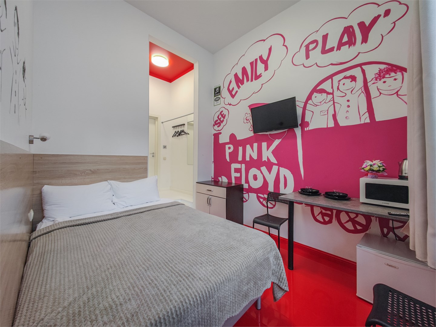 Инженерная -Двухместный стандарт с двуспальной кроватью в Ligohotel