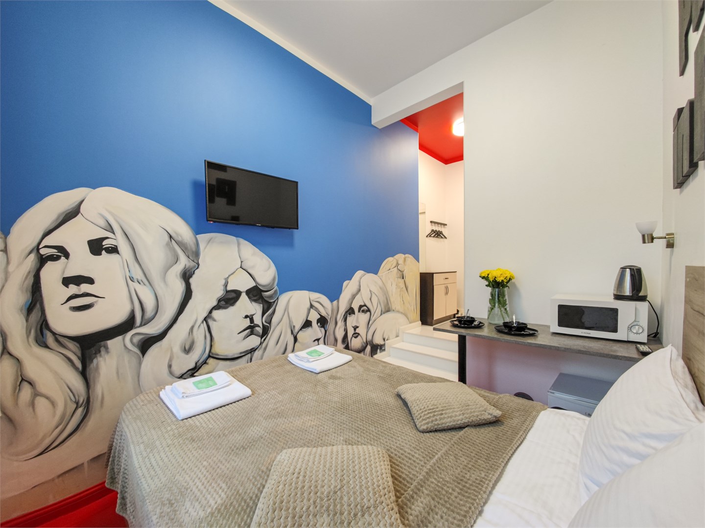 Инженерная -Двухместный стандарт с двуспальной кроватью в Ligohotel