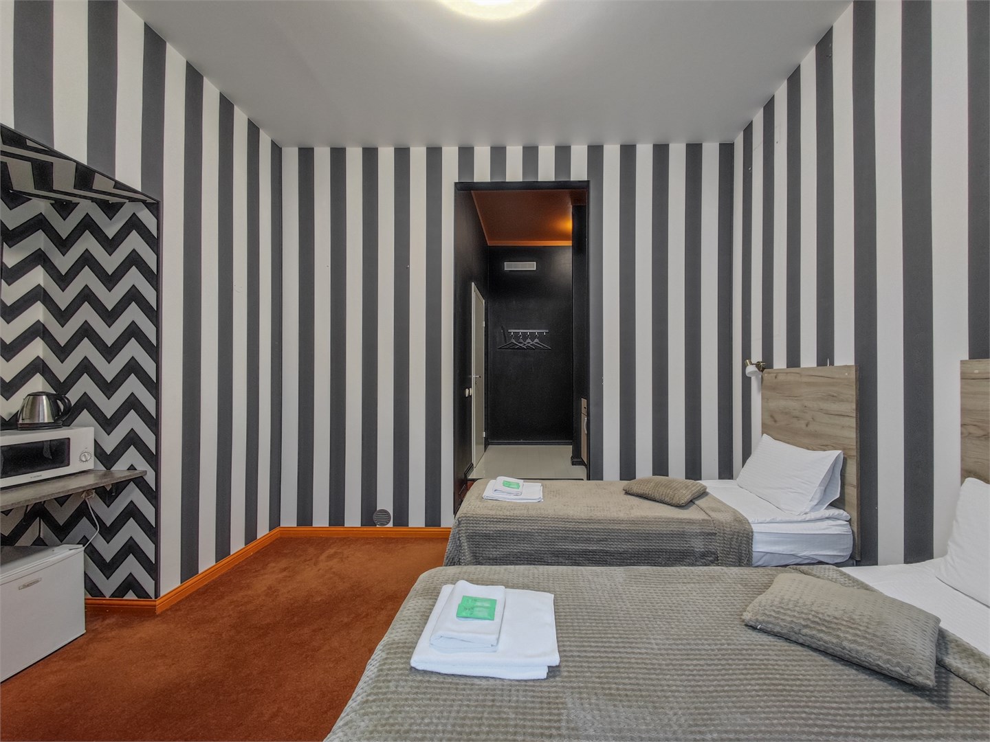 Инженерная-Двухместный стандарт с раздельными кроватями в Ligohotel