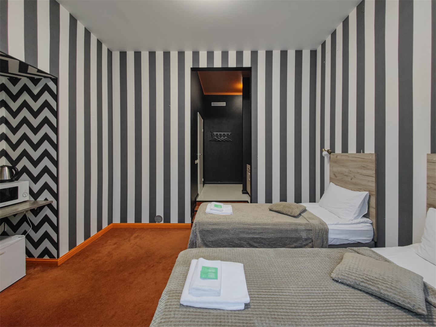 Инженерная-Двухместный стандарт с раздельными кроватями в Ligohotel
