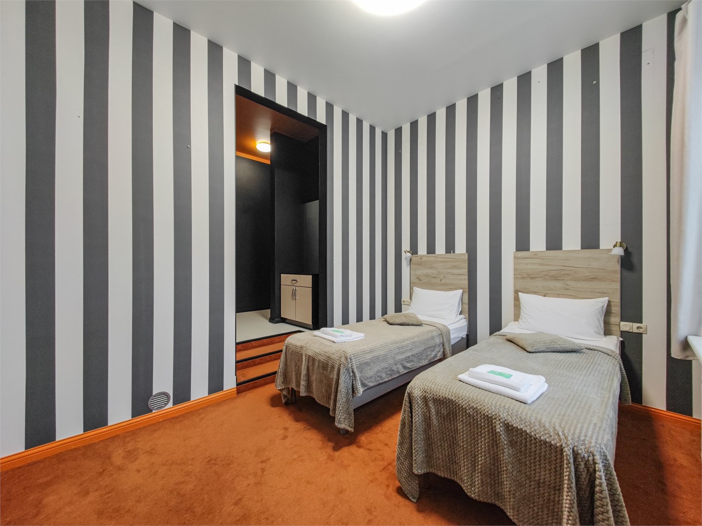 Инженерная-Двухместный стандарт с раздельными кроватями в Ligohotel