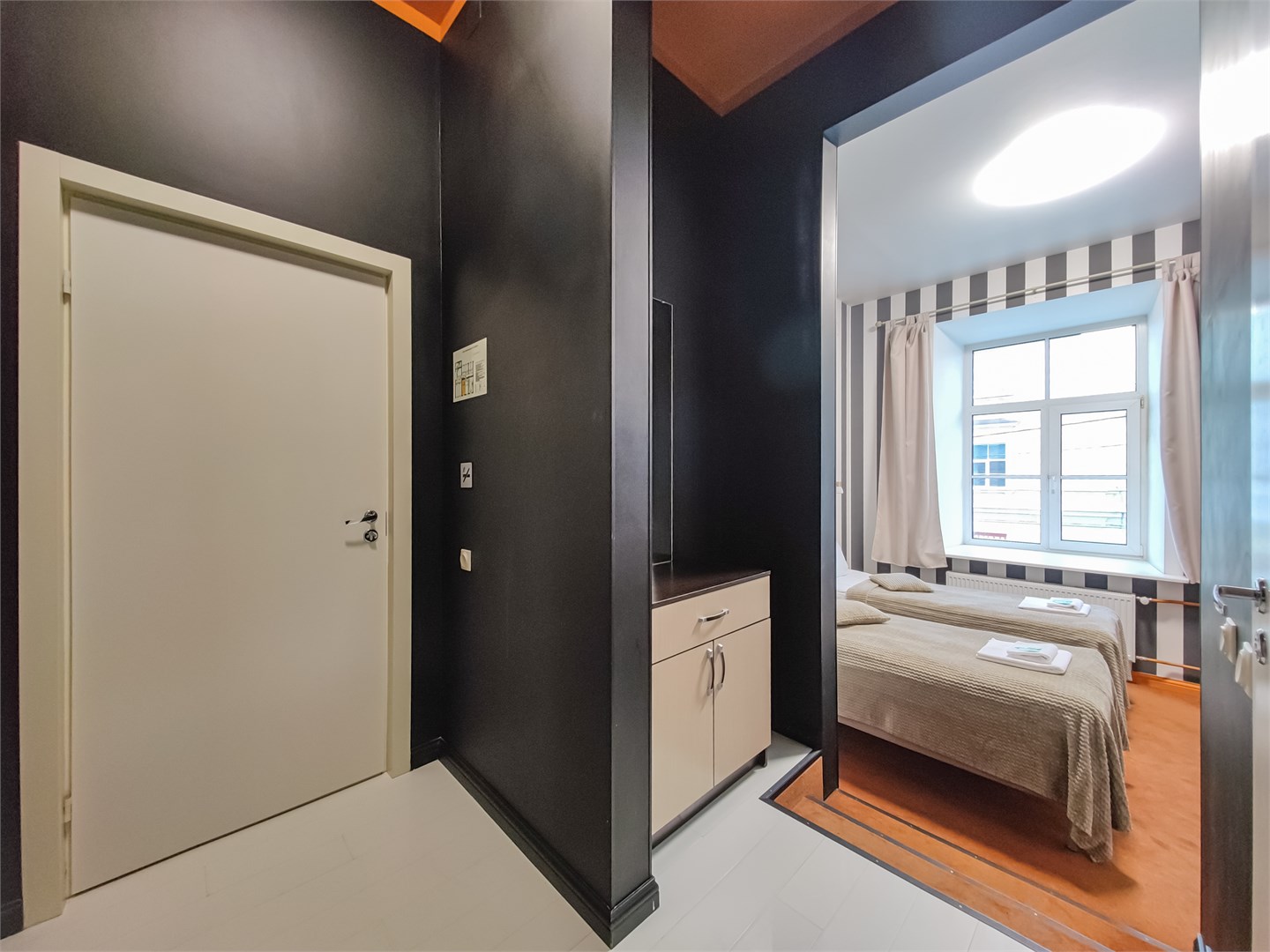 Инженерная-Двухместный стандарт с раздельными кроватями в Ligohotel