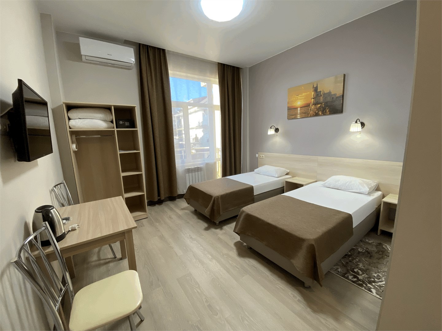 Стандарт с 2 раздельными  без завтрака в Черноморская Звезда