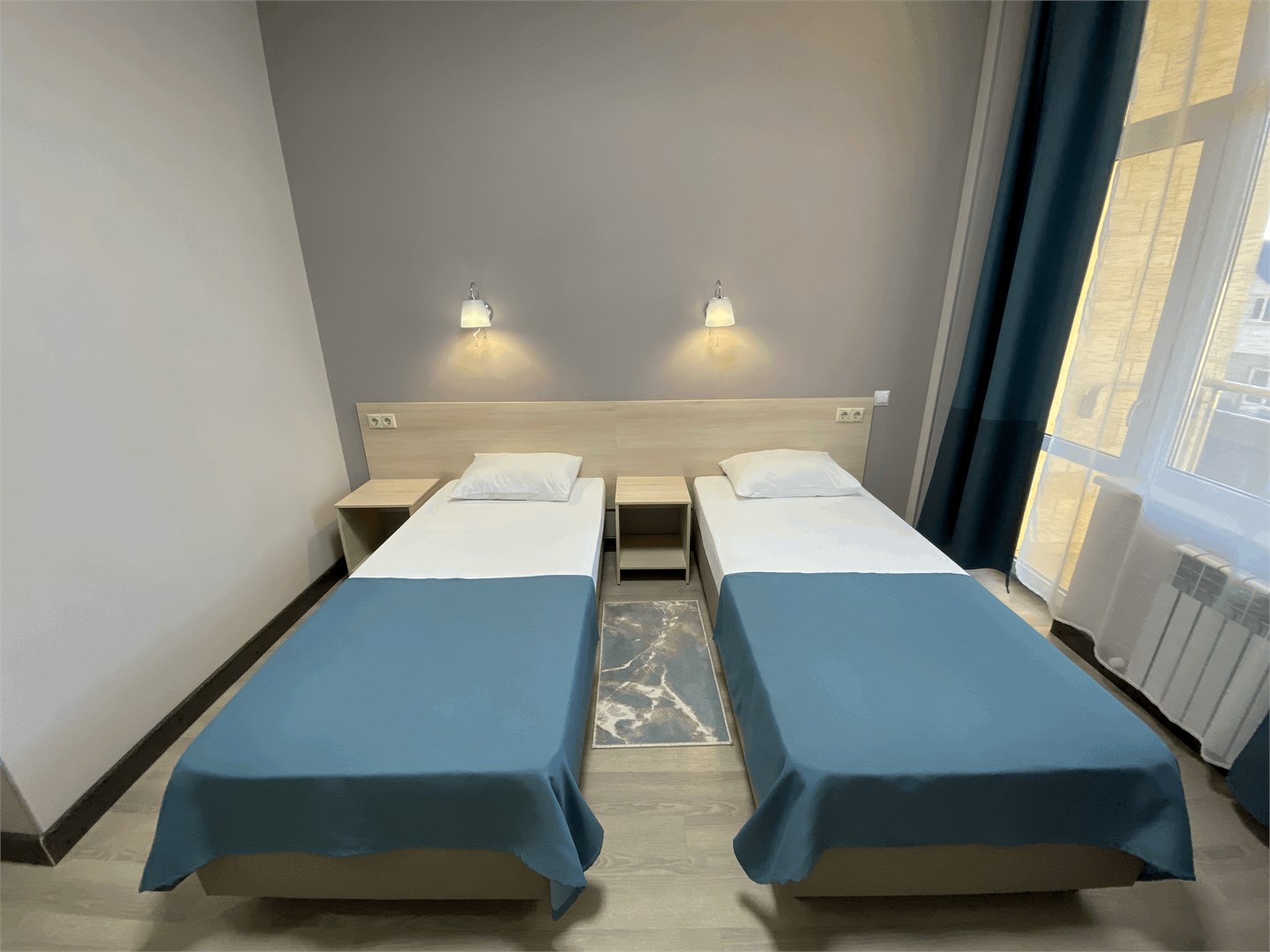 Стандарт с 2 раздельными  без завтрака в Черноморская Звезда