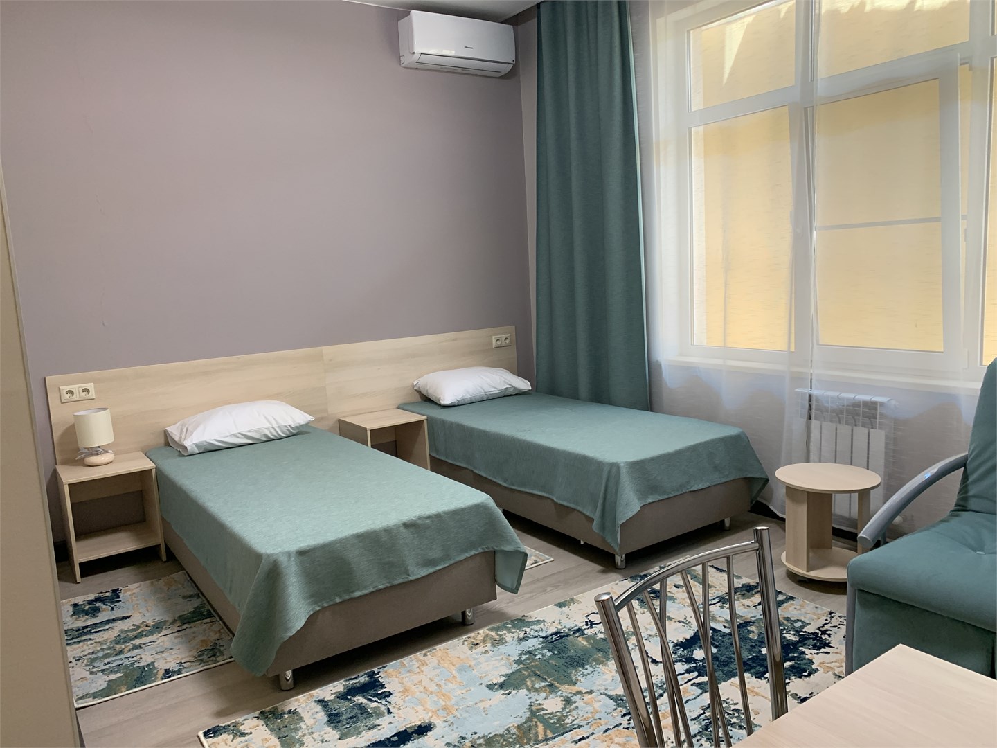 Семейный без балкона без завтрака и без бассейна в Черноморская Звезда