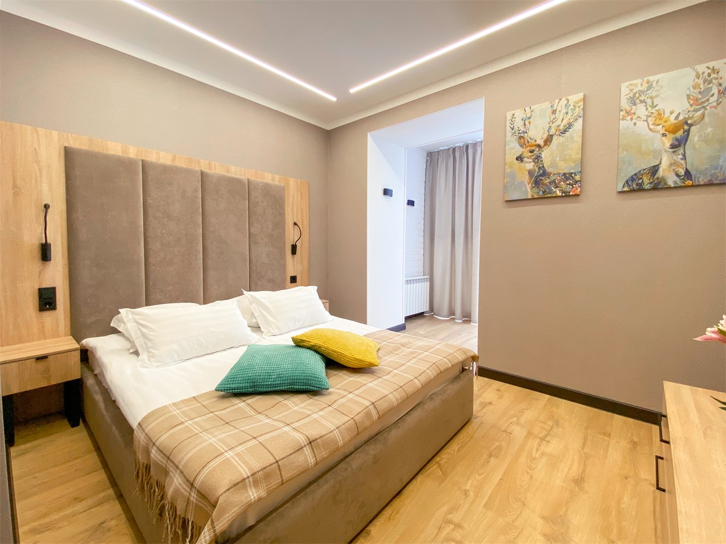 Апартаменты со спальней в Nova