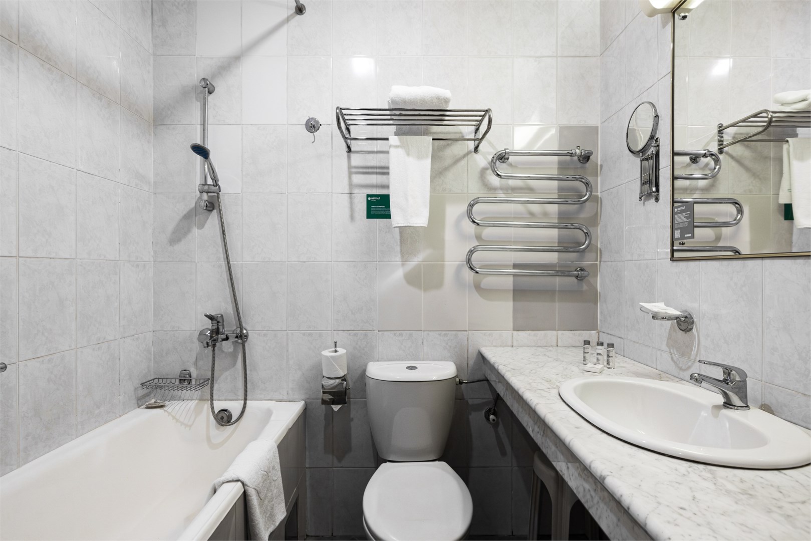 Стандарт 1-местный без балкона (Салют) в AZIMUT Здоровье Мыс Видный