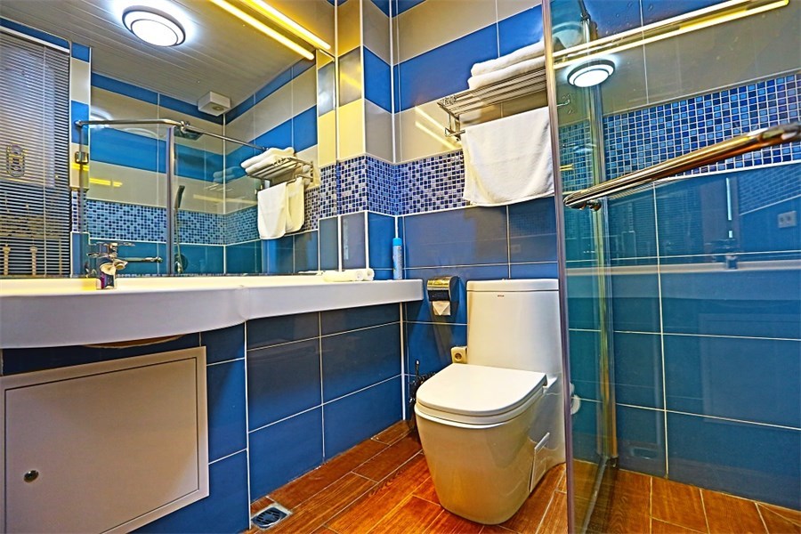 First category/Первая категория (стандарт) двухместный однокомнатный с Лоджией на 2 этаже, 1 Корпус в Теплое море