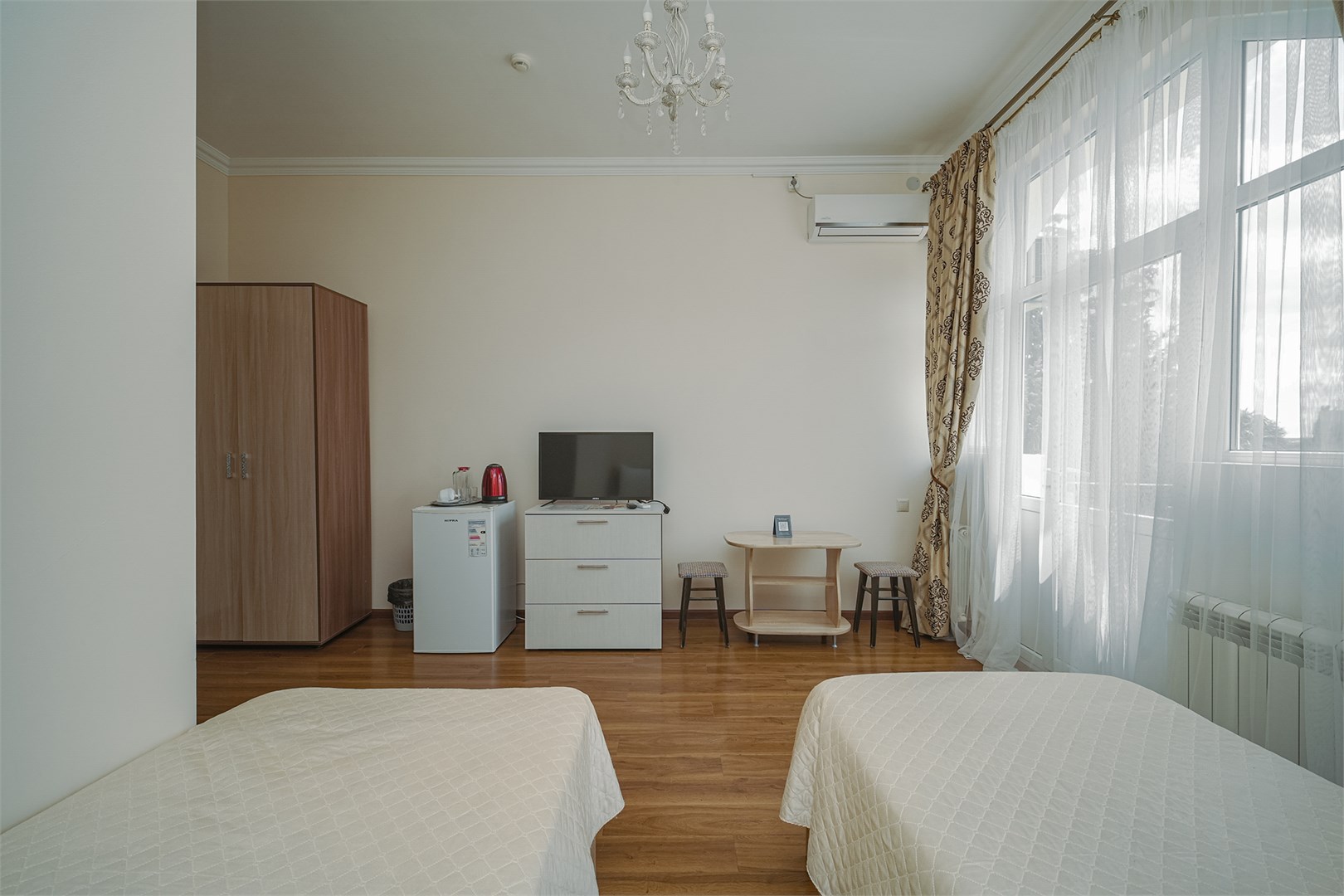 Номер стандарт с двумя раздельными кроватями в Kristi