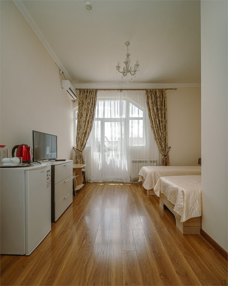 Номер стандарт с двумя раздельными кроватями в Kristi