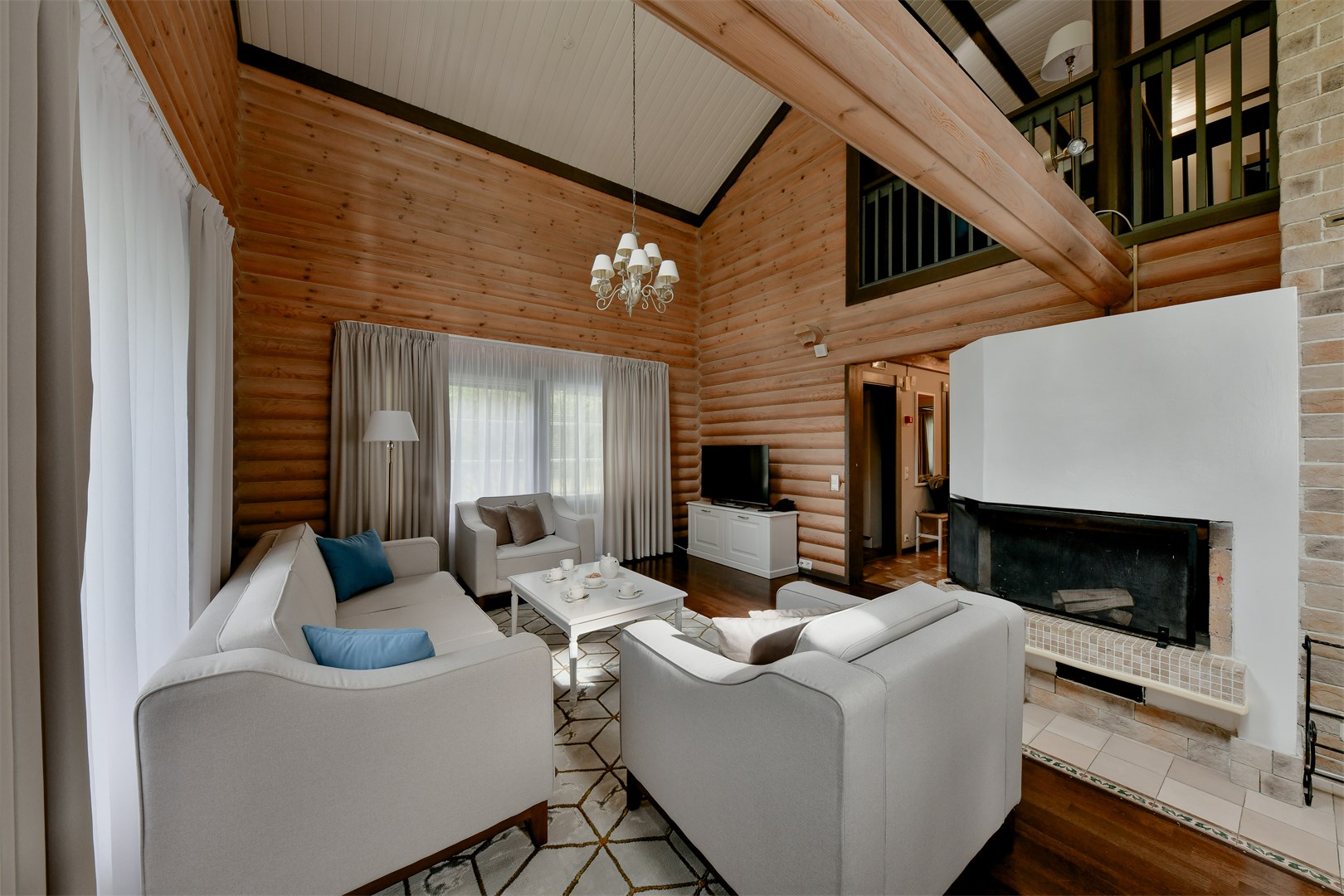 Коттедж для 6 гостей, двухэтажный со вторым светом в Moscow country club