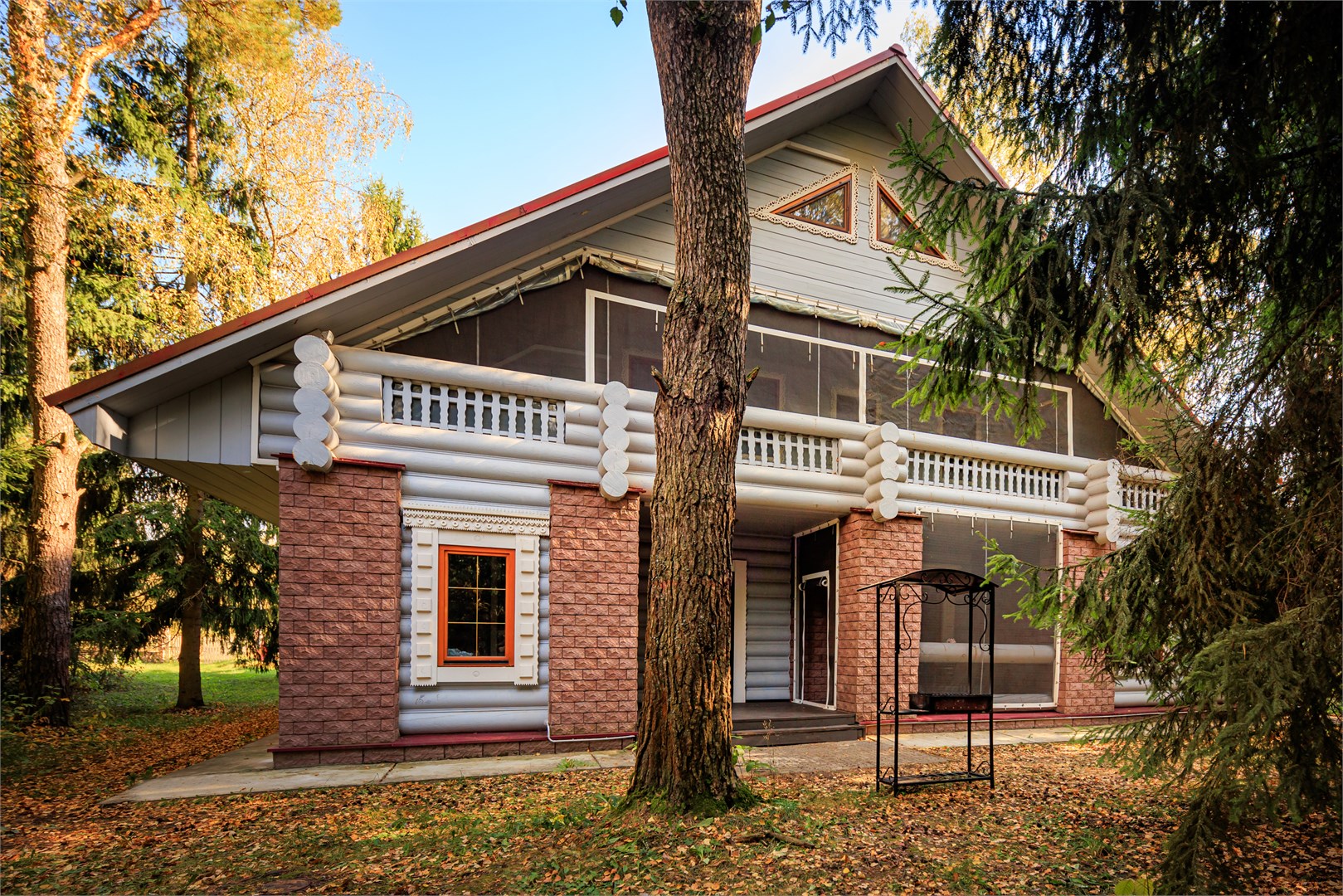 Коттедж для 10 гостей, трехэтажный с третьим светом в Moscow country club