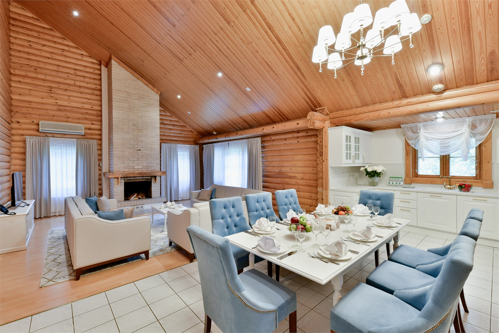 Коттедж для 6 гостей, одноэтажный в Moscow country club