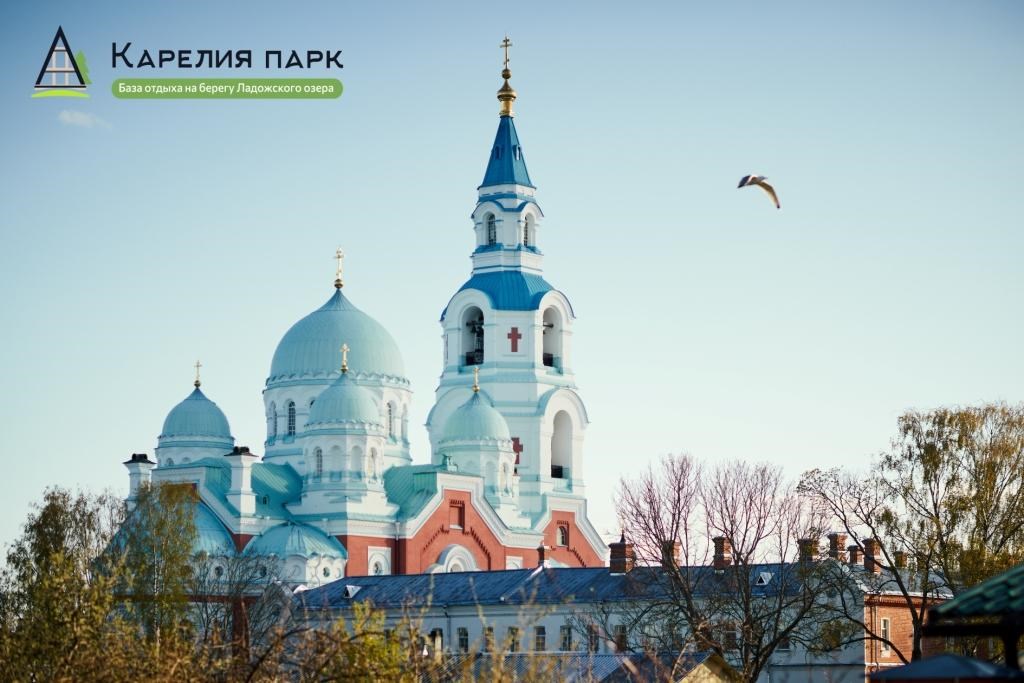 Двухместный дом с террасой и сауной (2+0) в Карелия парк