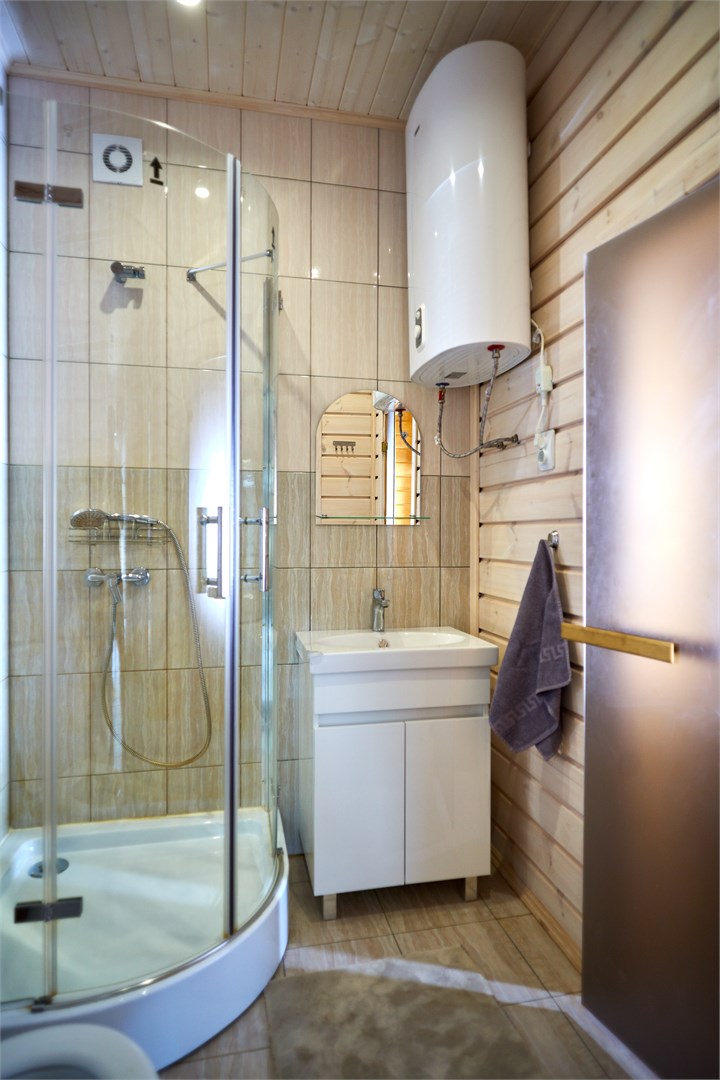 Двухместный дом с террасой и сауной (2+0) в Карелия парк