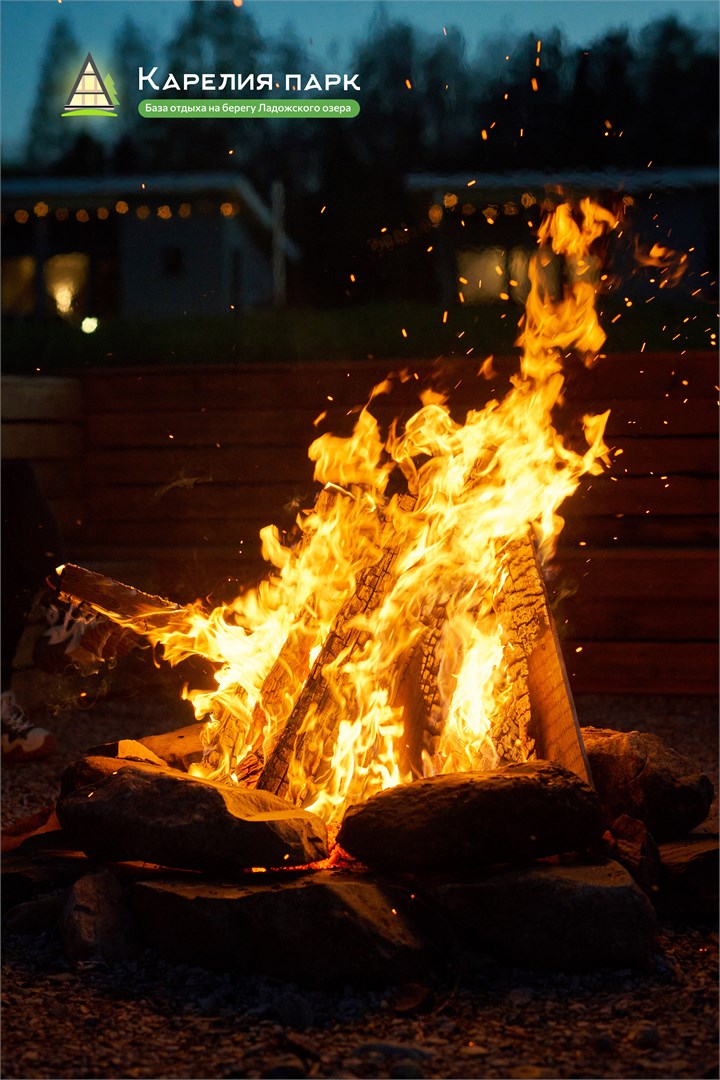 Двухместный дом с террасой и сауной (2+0) в Карелия парк