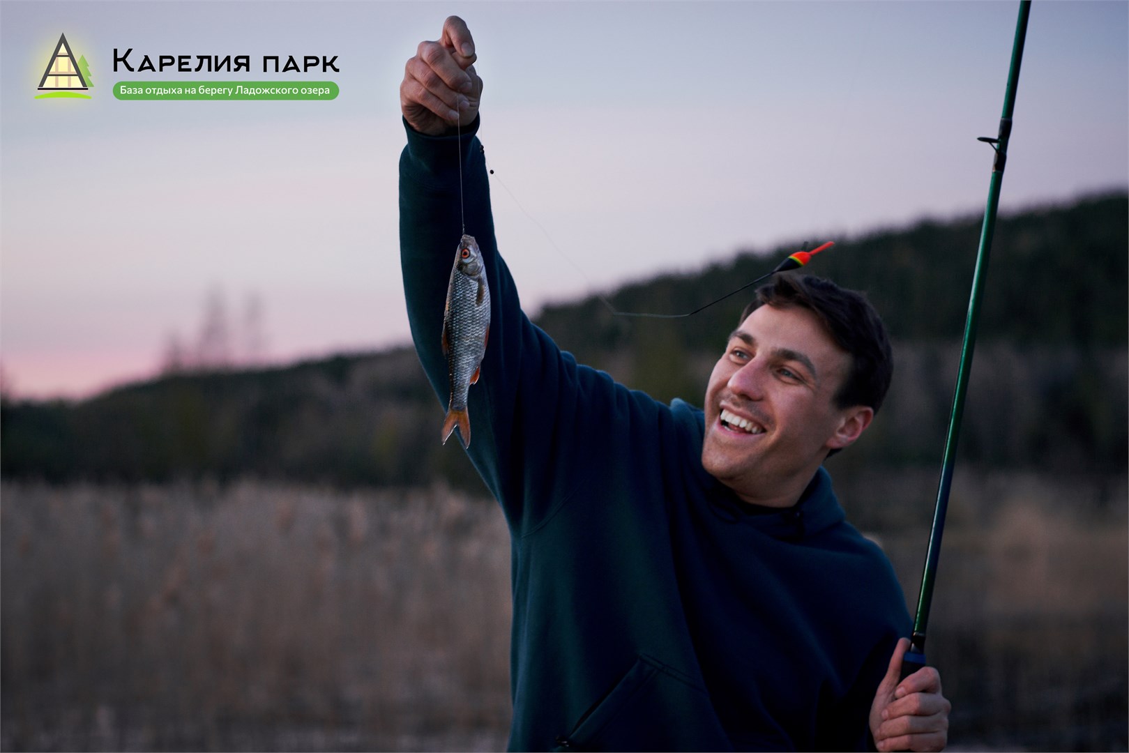 Двухместный дом с террасой и сауной (2+0) в Карелия парк