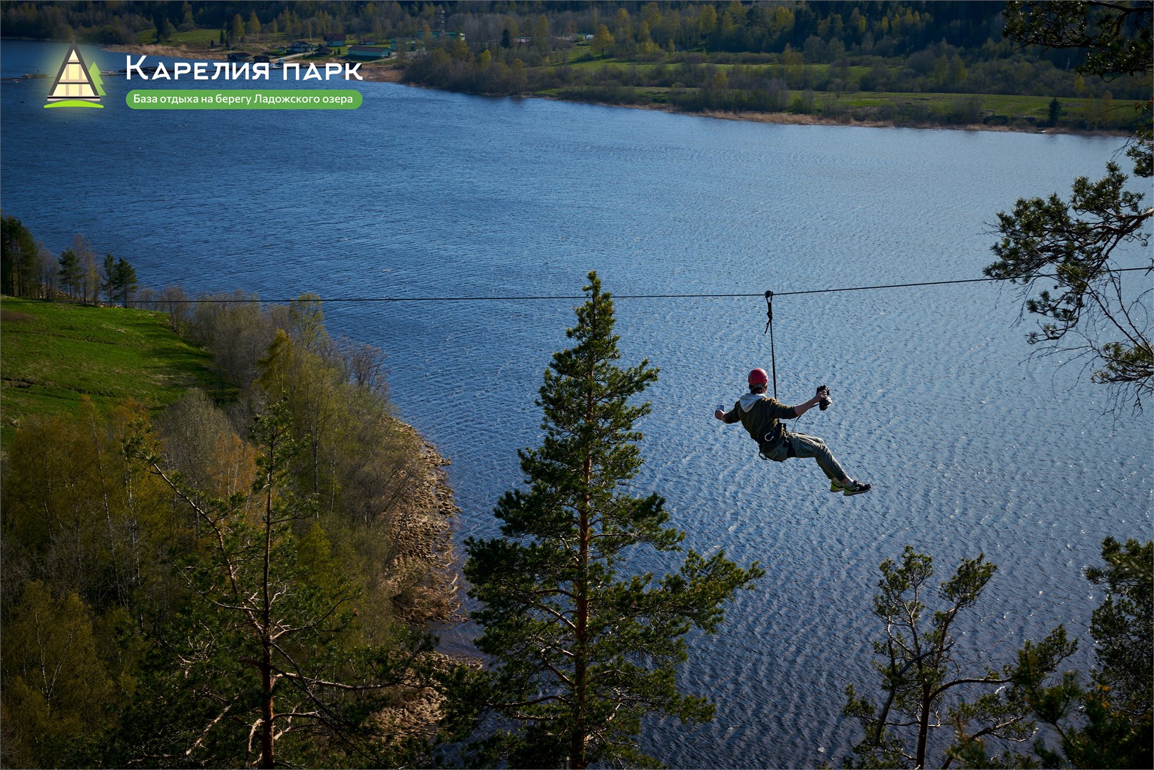 Двухместный дом с террасой и сауной (2+0) в Карелия парк