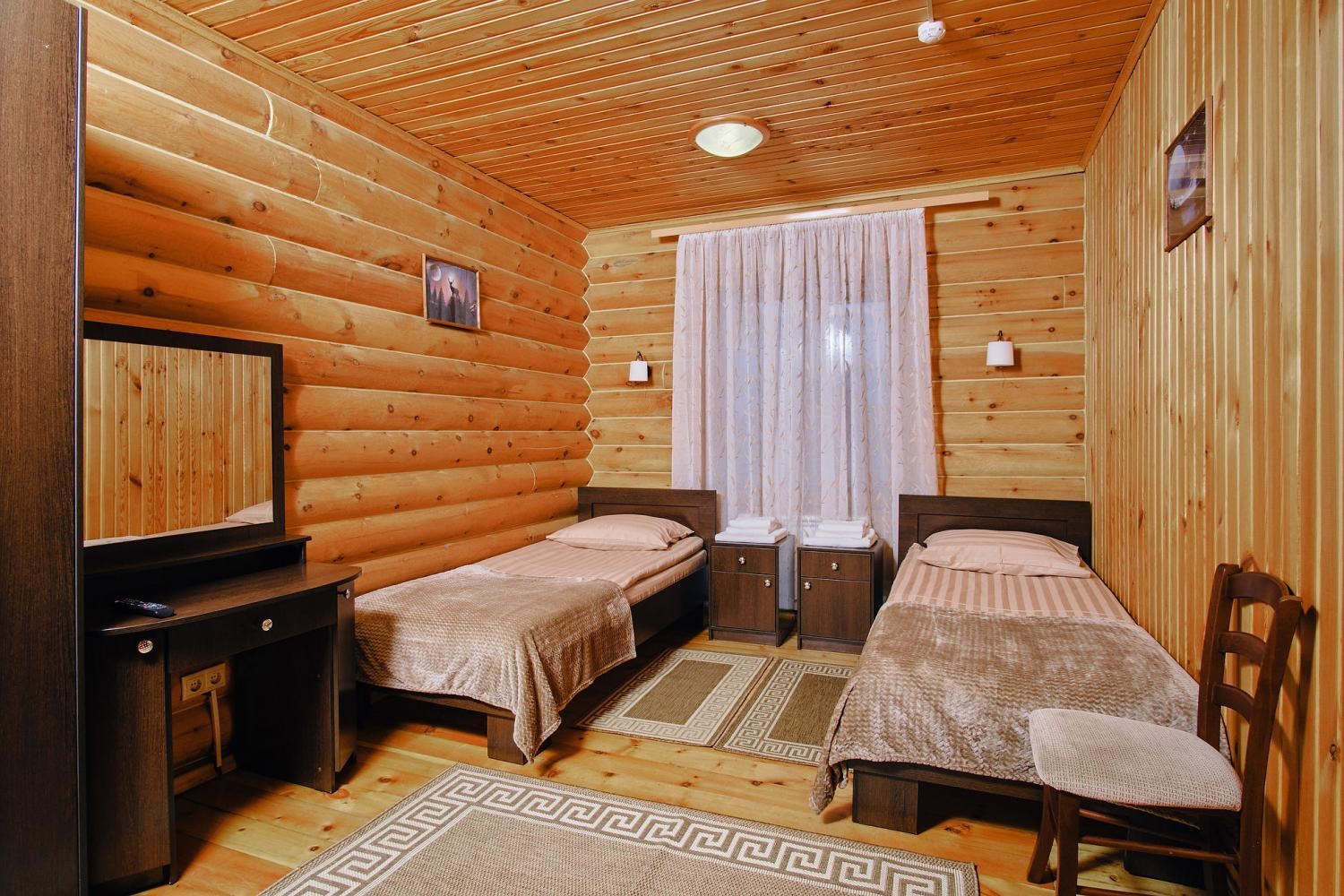 Коттедж №2/1 Двухэтажный коттедж с отдельным входом в Горное озеро