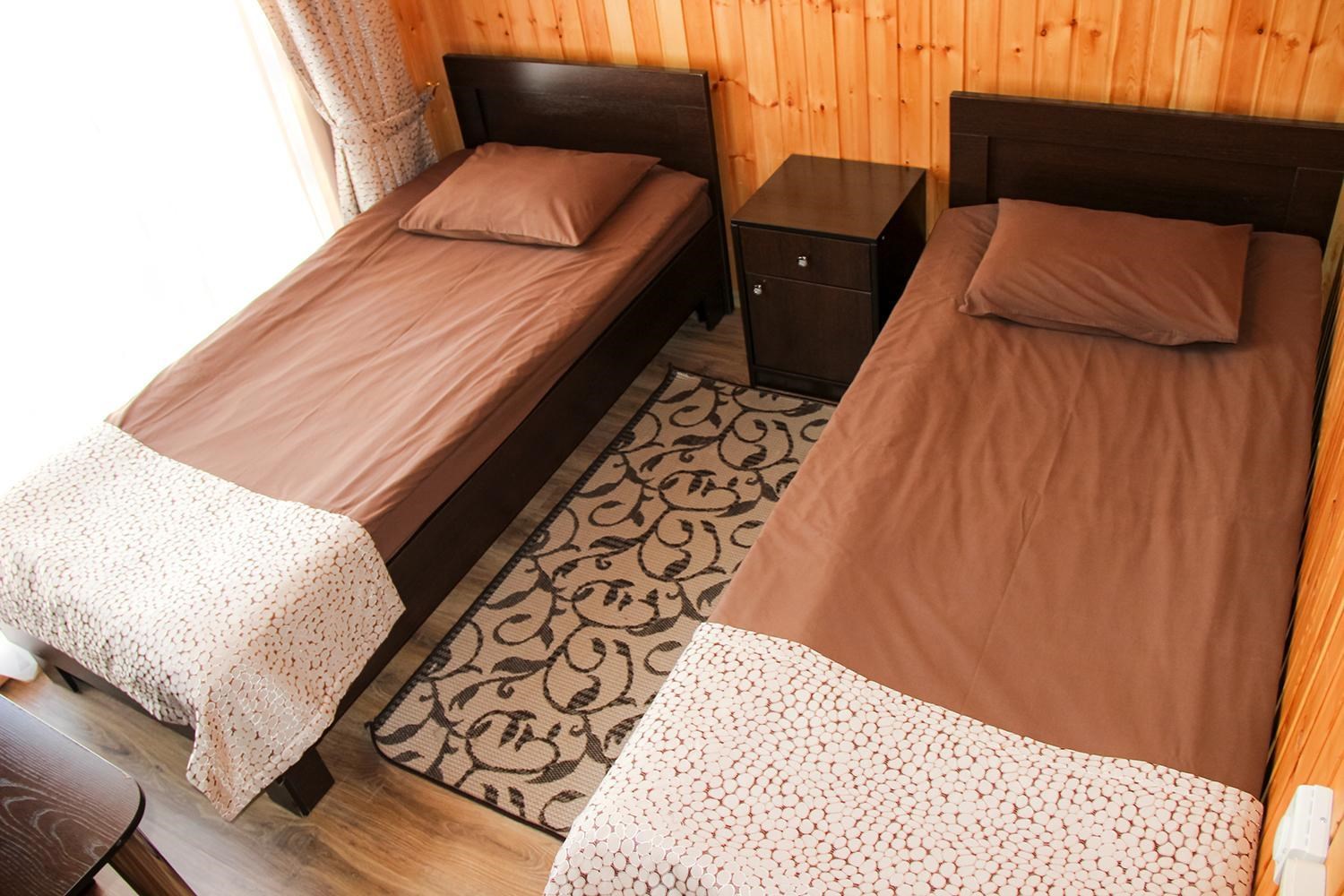 Корпус №2 TWIN №10,13,14,17,18 с двумя раздельными кроватями в Горное озеро