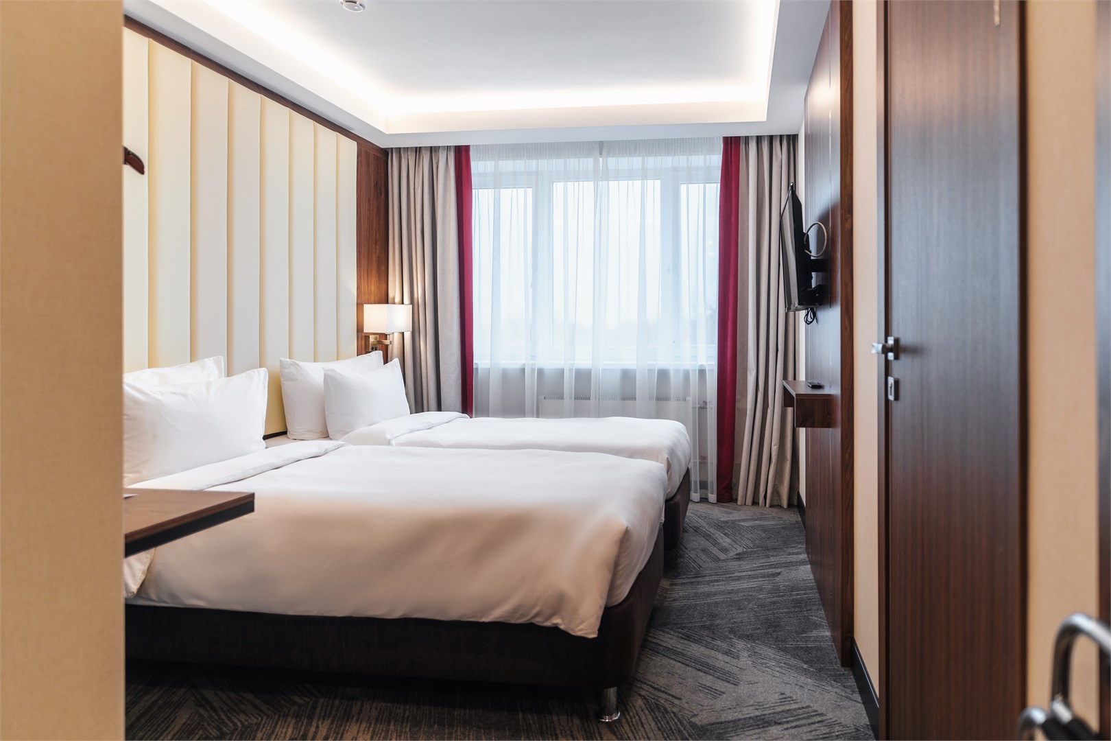 Двухместный Комфорт с двумя односпальными кроватями в Глазов