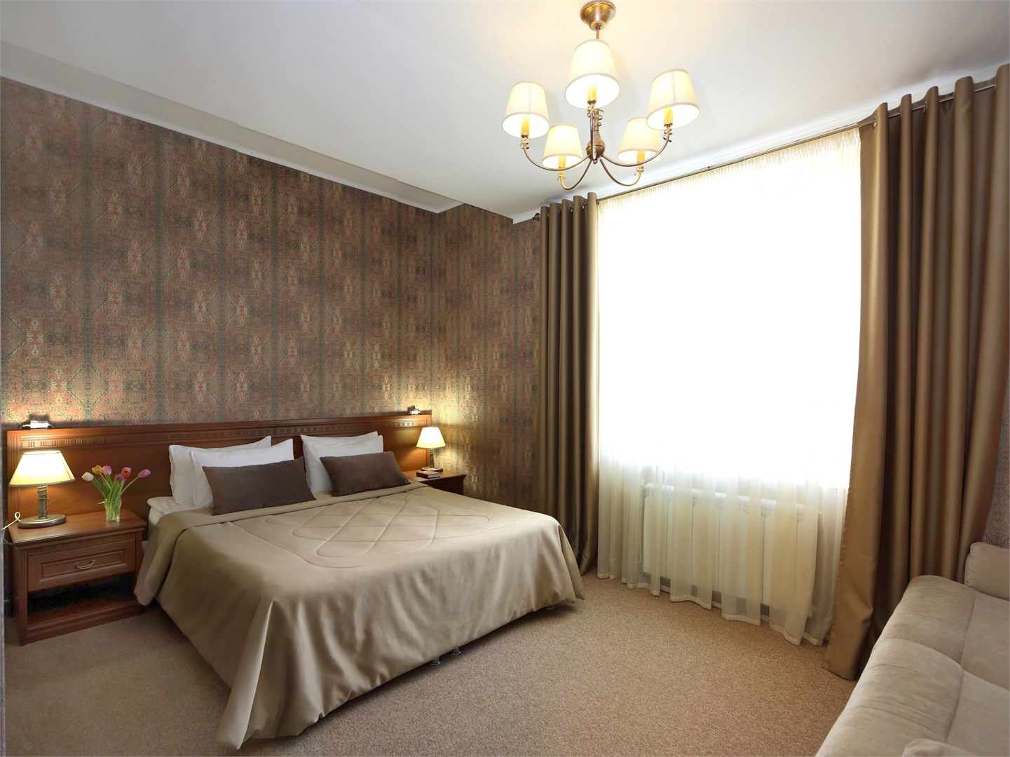 1 категория (стандарт с видом на монастырь и диваном) в Николин парк