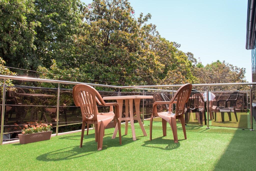 Четырёхместный номер с террасой в Колибри Beach