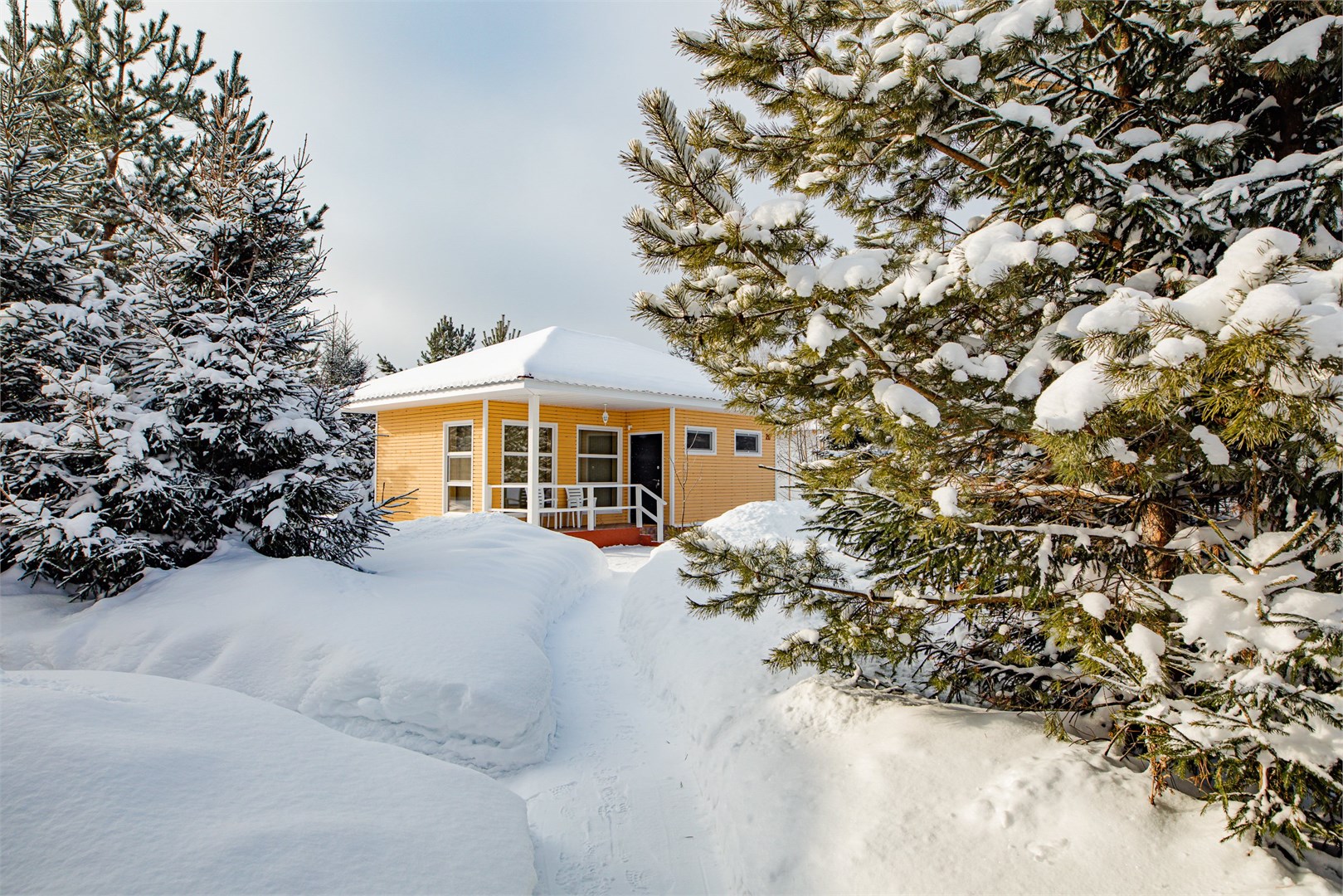 Домик в Деревенька в лесу