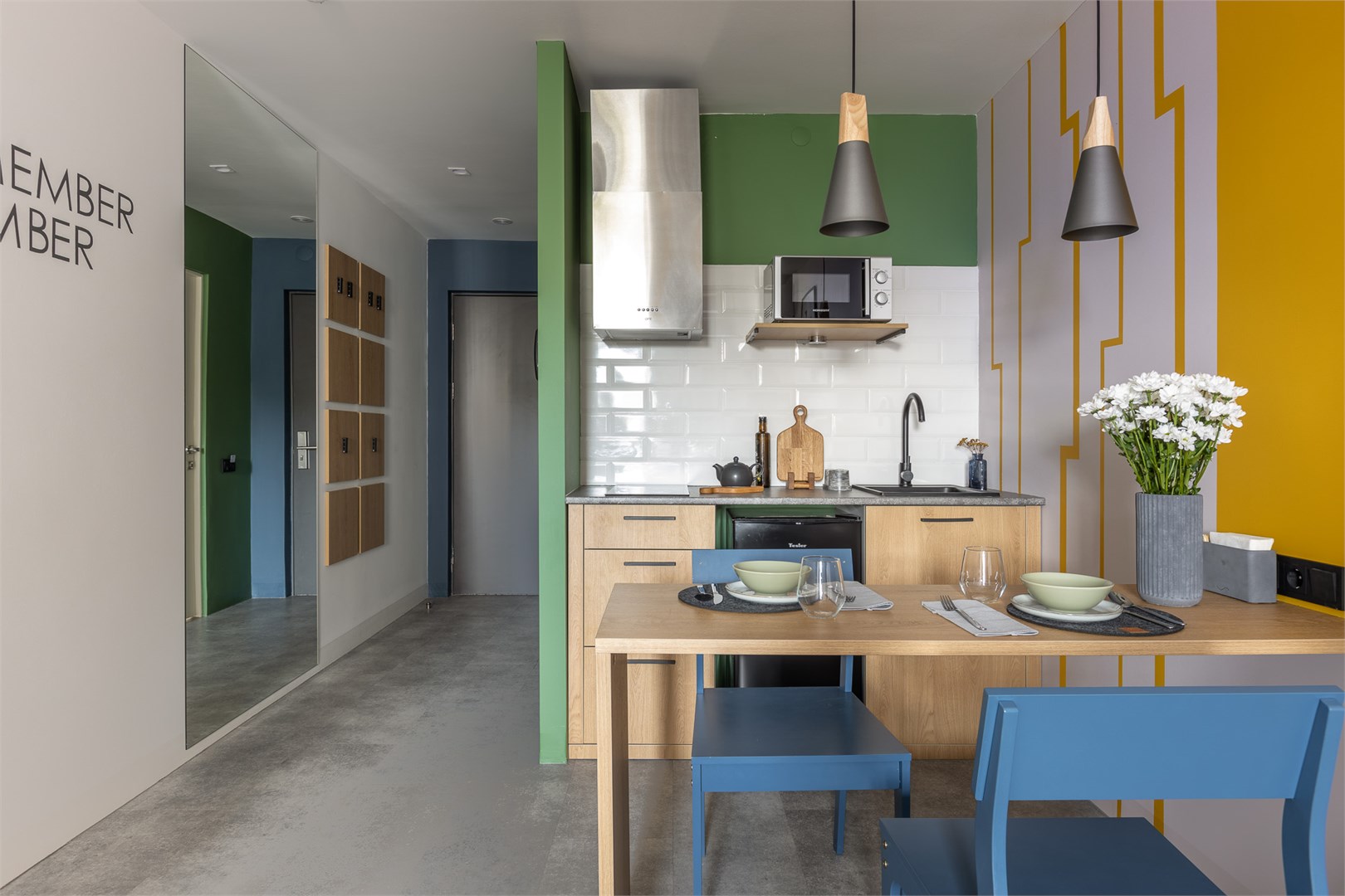 Студия с одной большой кроватью в Apartments&Hotel Trend